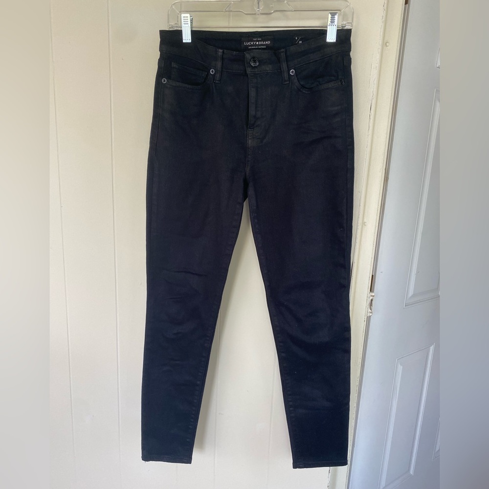 Lucky Brand Ava Skinny Black Denim